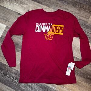 NFL Men's Washington Commander Football Long Sleeve LARGE